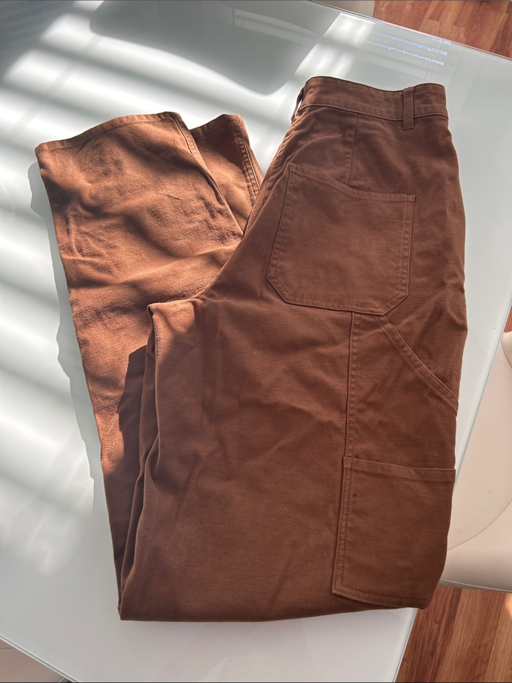 Women’s Brown Carpenter Pants